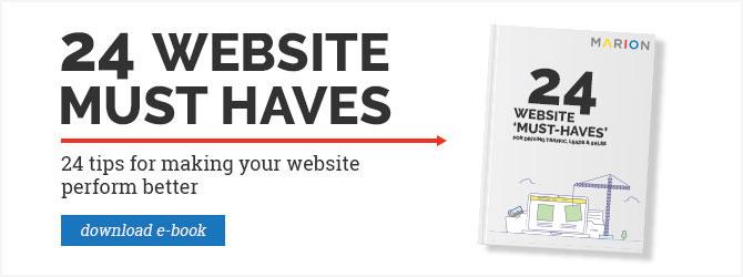 24 Website Must Haves - ebook download