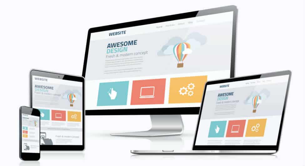 digital website templates custom design