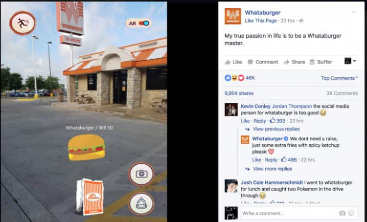 trendjacking examples - whataburger